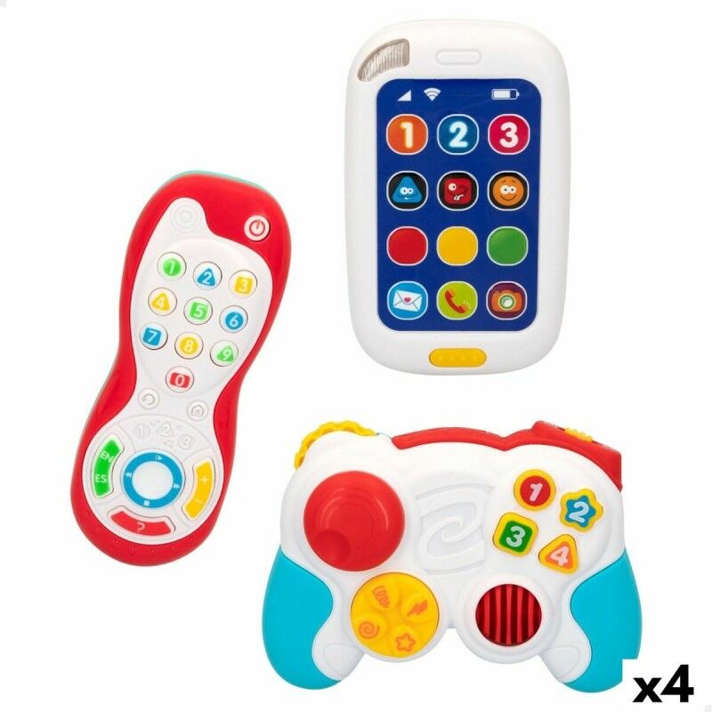 PlayGo|Set de Brinquedos para Bebés PlayGo 14,5 x 10,5 x 5,5 cm (4 Unidades) PlayGo|Set de Brinquedos para Bebés PlayGo 14,5 x 10,5 x 5,5 cm (4 Unidades)