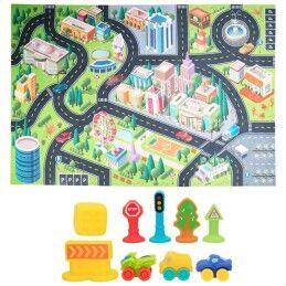 Colorbaby|Tapete de jogos Colorbaby Cidade Plástico (2 Unidades)