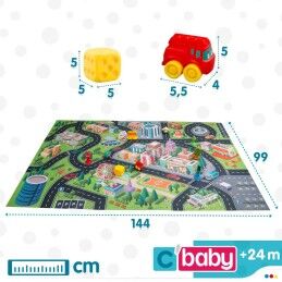 Colorbaby|Tapete de jogos Colorbaby Cidade Plástico (2 Unidades)
