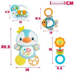 Winfun|Set de Brinquedos para Bebés Winfun 14 x 20,5 x 7,5 cm (4 Unidades)