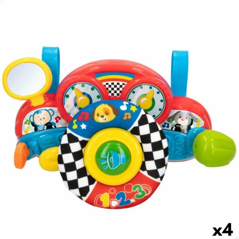 Winfun|Volante para carrinho de bebé Winfun 29 x 17 x 10,5 cm (4 Unidades)
