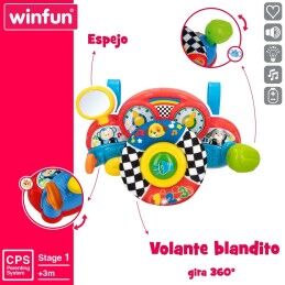Winfun|Volante para carrinho de bebé Winfun 29 x 17 x 10,5 cm (4 Unidades)