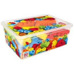 Color Block|Jogo de Construção Color Block Basic 80 Peças (4 Unidades)