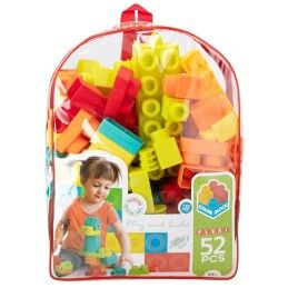 Color Block|Jogo de Construção Color Block 52 Peças (4 Unidades)
