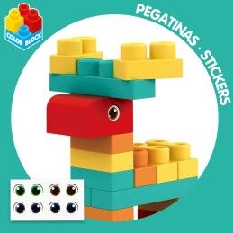 Color Block|Jogo de Construção Color Block 52 Peças (4 Unidades)