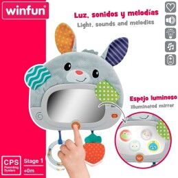 Winfun|Brinquedo de bebé Winfun Coelho 25 x 35 x 2,5 cm (4 Unidades)
