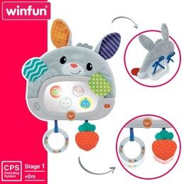 Winfun|Brinquedo de bebé Winfun Coelho 25 x 35 x 2,5 cm (4 Unidades)