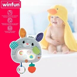 Winfun|Brinquedo de bebé Winfun Coelho 25 x 35 x 2,5 cm (4 Unidades)
