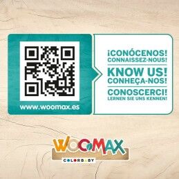 Woomax|Caixa Registadora de Brincar Woomax 18 Peças 4 Unidades 18 x 15 x 18 cm
