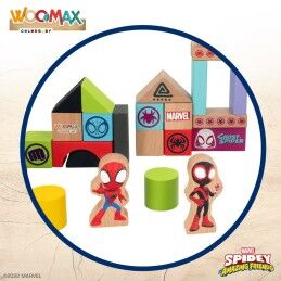 Spidey|Playset Spidey Amazing Friends 50 Peças 4 Unidades 8 x 9,5 x 1,5 cm