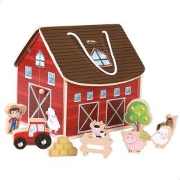 Woomax|Playset Woomax Quinta 9 Peças 4 Unidades 19 x 18 x 19 cm