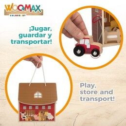 Woomax|Playset Woomax Quinta 9 Peças 4 Unidades 19 x 18 x 19 cm