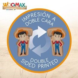 Woomax|Playset Woomax Quinta 9 Peças 4 Unidades 19 x 18 x 19 cm
