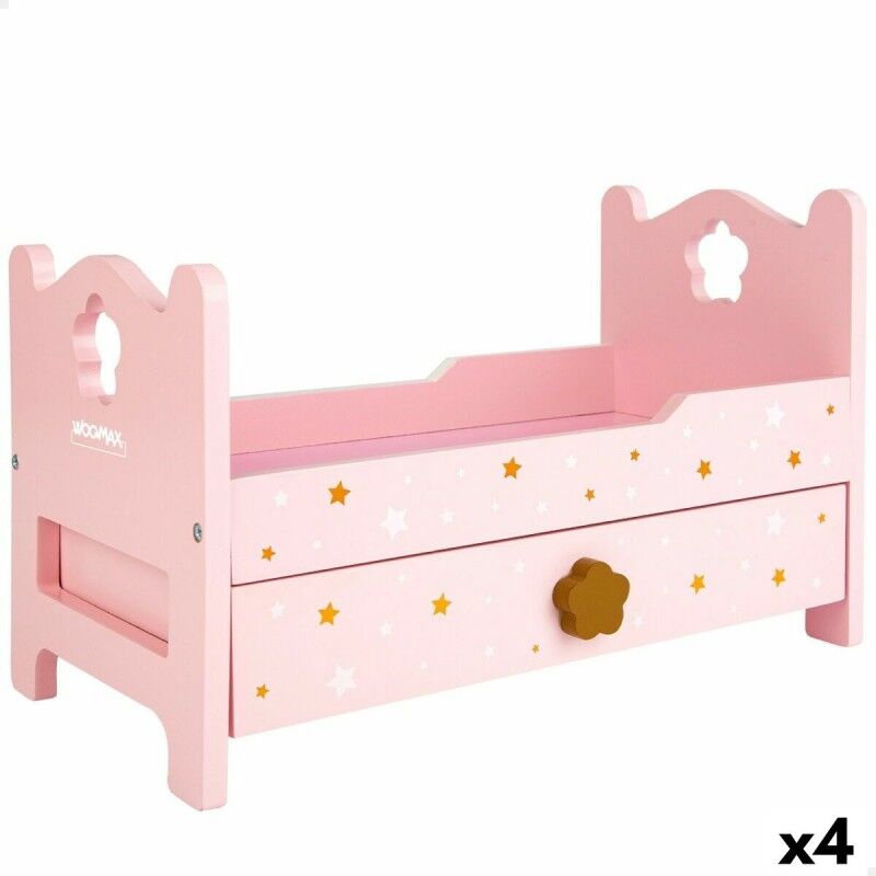Woomax|Cama Woomax Cor de Rosa 4 Unidades 31 x 20 x 16 cm