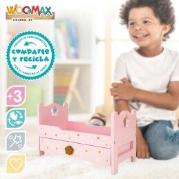 Woomax|Cama Woomax Cor de Rosa 4 Unidades 31 x 20 x 16 cm