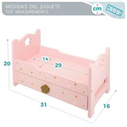Woomax|Cama Woomax Cor de Rosa 4 Unidades 31 x 20 x 16 cm