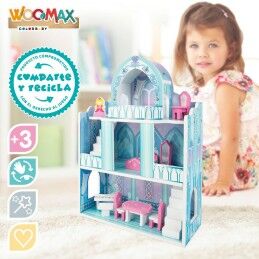 Woomax|Casa de Miniatura Woomax 9 Peças 2 Unidades 37 x 53,5 x 15 cm