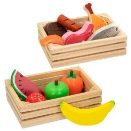 Woomax|Conjunto de Alimentos de Brincar Woomax 12 Peças (4 Unidades)