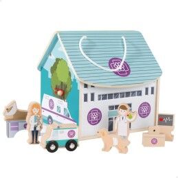 Woomax|Playset Woomax Veterinário 9 Peças 4 Unidades 19 x 18 x 19 cm