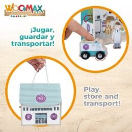 Woomax|Playset Woomax Veterinário 9 Peças 4 Unidades 19 x 18 x 19 cm