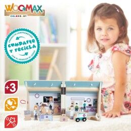 Woomax|Playset Woomax Veterinário 9 Peças 4 Unidades 19 x 18 x 19 cm