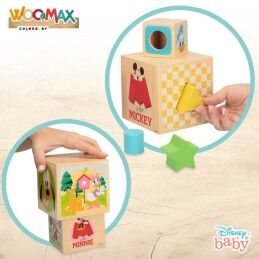 Disney|Blocos Empilháveis Disney 8 Peças 4 Unidades 12,2 x 12,2 x 12,2 cm