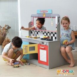 Play & Learn|Cozinha de Brincar Play & Learn Retro 90 x 104 x 58 cm