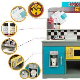Play & Learn|Cozinha de Brincar Play & Learn Retro 90 x 104 x 58 cm