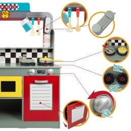 Play & Learn|Cozinha de Brincar Play & Learn Retro 90 x 104 x 58 cm