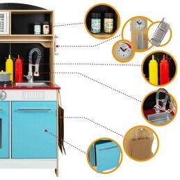 Play & Learn|Cozinha de Brincar Play & Learn 60 x 109 x 40 cm