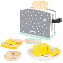 Woomax|Tostadeira de brincar Woomax 8 Peças 19,5 x 12,5 x 8 cm (4 Unidades)