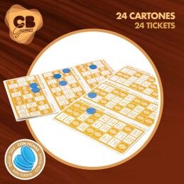 CB Games|Bingo CB Games Madeira Plástico (2 Unidades)