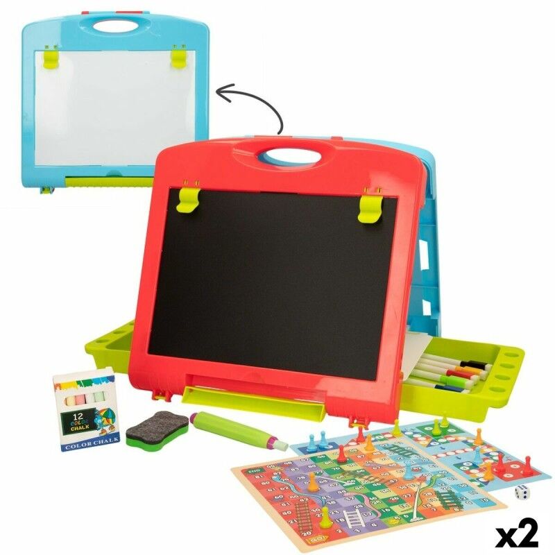 Colorbaby|Quadro de Dupla Face Colorbaby 34 x 31 x 29 cm 2 Unidades 34 x 31 x 29 cm Colorbaby|Quadro de Dupla Face Colorbaby 34 x 31 x 29 cm 2 Unidades 34 x 31 x 29 cm