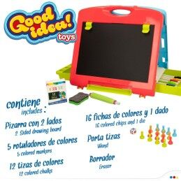 Colorbaby|Quadro de Dupla Face Colorbaby 34 x 31 x 29 cm 2 Unidades 34 x 31 x 29 cm