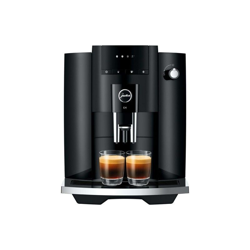 Jura|Cafeteira Superautomática Jura E4 Preto 1450 W 15 bar Jura|Cafeteira Superautomática Jura E4 Preto 1450 W 15 bar