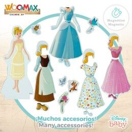 Disney Princess|Figuras Disney Princess 45 Peças 4 Unidades 9 x 20,5 x 1,2 cm