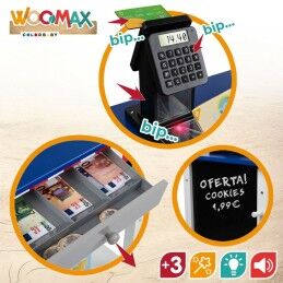 Woomax|Supermercado de brincar Woomax 28 Peças 48 x 70 x 30 cm