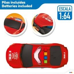 Speed & Go|Playset de Veículos Speed & Go 30 x 9,5 x 13 cm Bombeiro Leve Som 4 Unidades