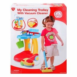 PlayGo|Carrinho de Limpeza com Acessórios PlayGo 30,5 x 67 x 37 cm (2 Unidades)
