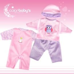 Colorbaby|Boneca bebé Colorbaby 2 Unidades 24 x 42 x 11 cm