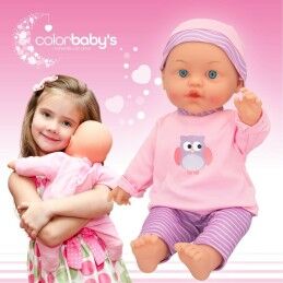 Colorbaby|Boneca bebé Colorbaby 2 Unidades 24 x 42 x 11 cm