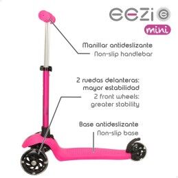 Eezi|Patinete Scooter Eezi Cor de Rosa 2 Unidades