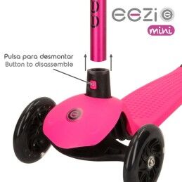 Eezi|Patinete Scooter Eezi Cor de Rosa 2 Unidades