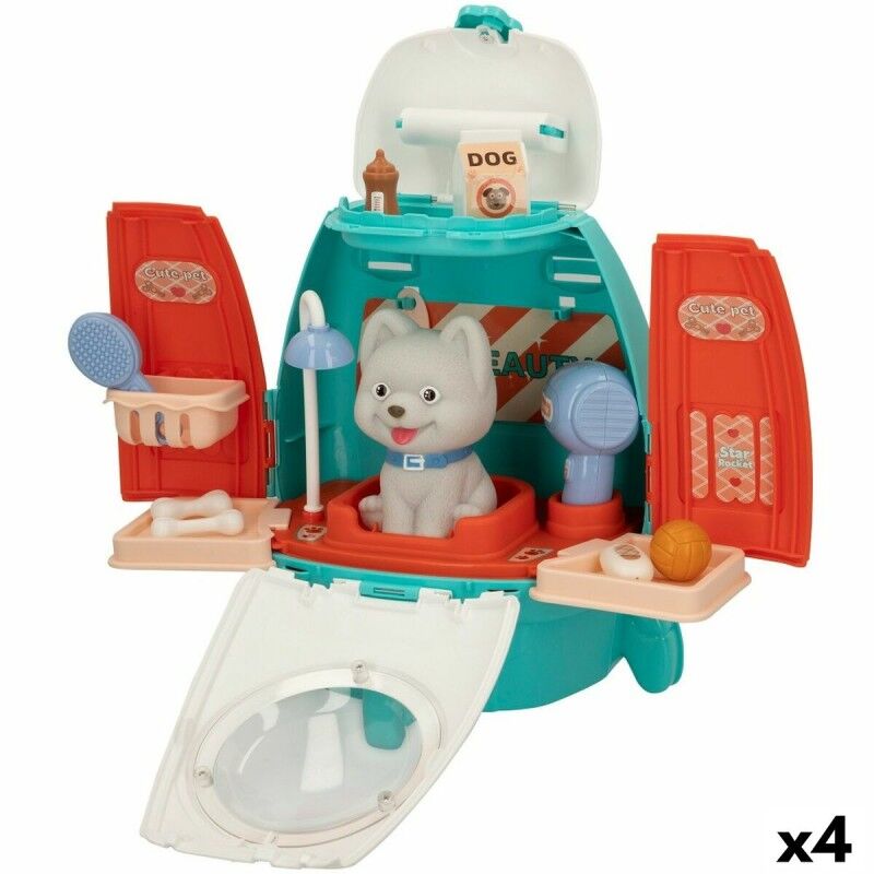 GoGo Friends|Playset GoGo Friends 37,5 x 34 x 36 cm Foguete 4 Unidades