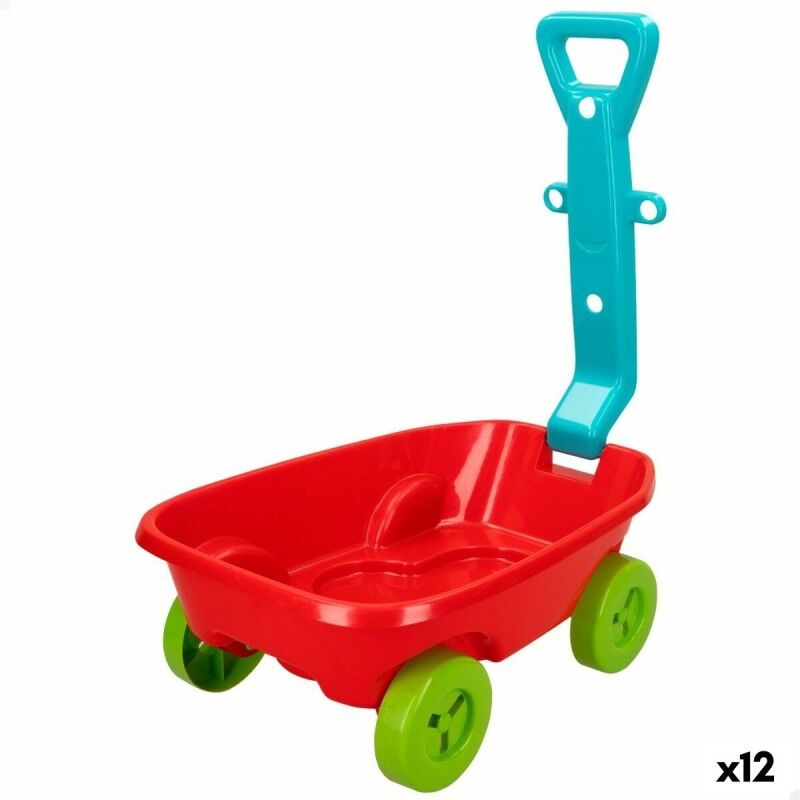 Colorbaby|Conjunto de brinquedos de praia Colorbaby Carrinho de mão Polipropileno (12 Unidades) Colorbaby|Conjunto de brinquedos de praia Colorbaby Carrinho de mão Polipropileno (12 Unidades)