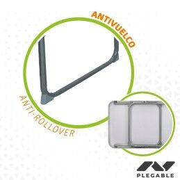 Aktive|Mesa Dobrável Aktive Branco 60 x 40 x 40 cm (4 Unidades)