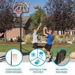 Lifetime|Cesto de Basquetebol Lifetime 112 x 305 cm