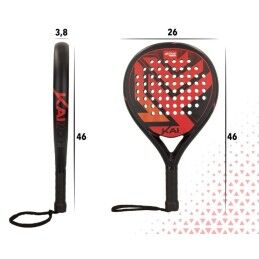 Aktive|Raqueta de squash Aktive Preto/Vermelho (4 Unidades)