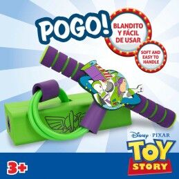 Toy Story|Saltador Pogo Toy Story 3D Verde Infantil (4 Unidades)