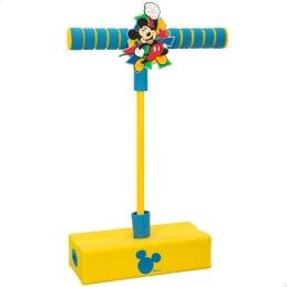 Mickey Mouse|Saltador Pogo Mickey Mouse 3D Amarelo Infantil (4 Unidades)